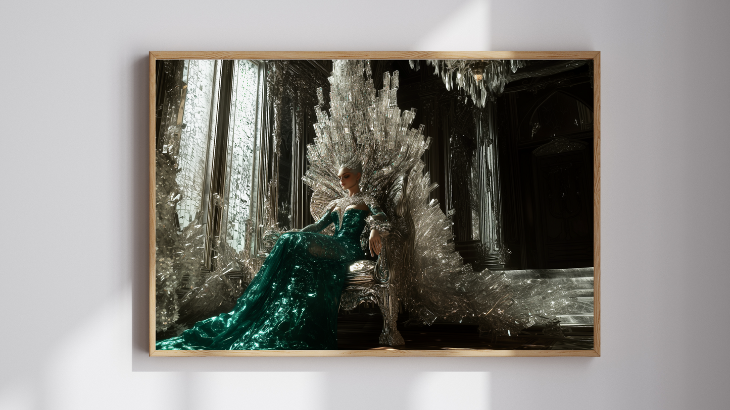 The Queen of the Unbroken - AI Artwork