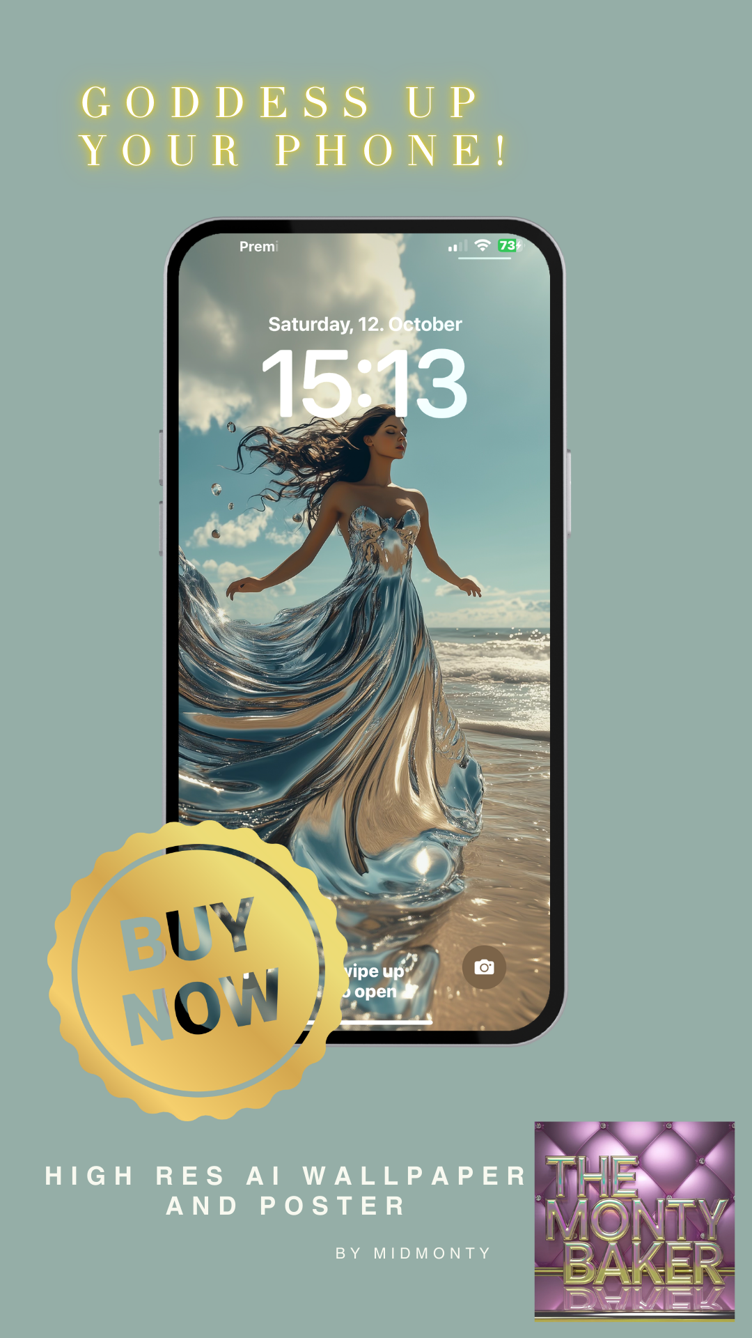 La magia del océano es la libertad.