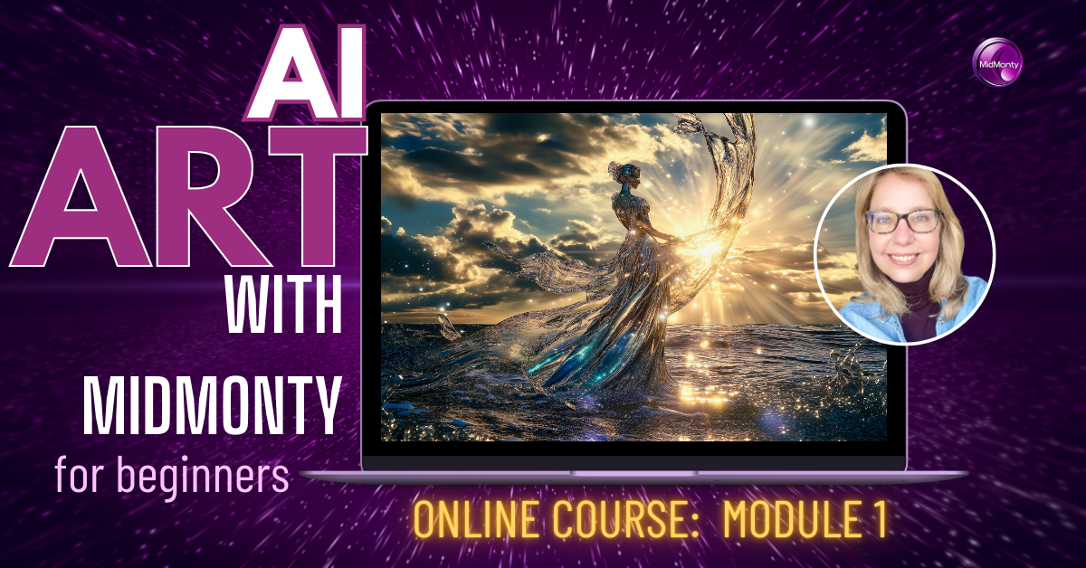 🔥 AI Art for Beginners – LIVE Online course with MidMonty 🔥