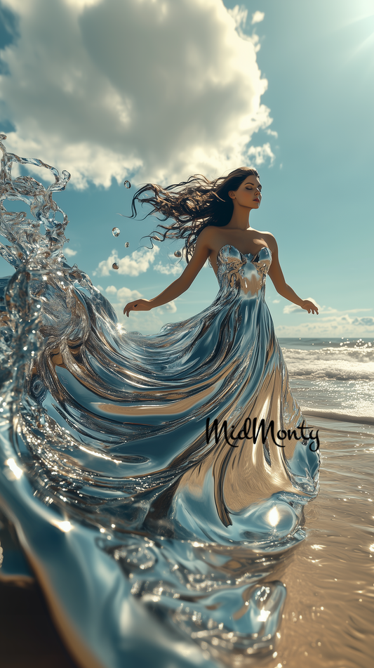 La magia del océano es la libertad.