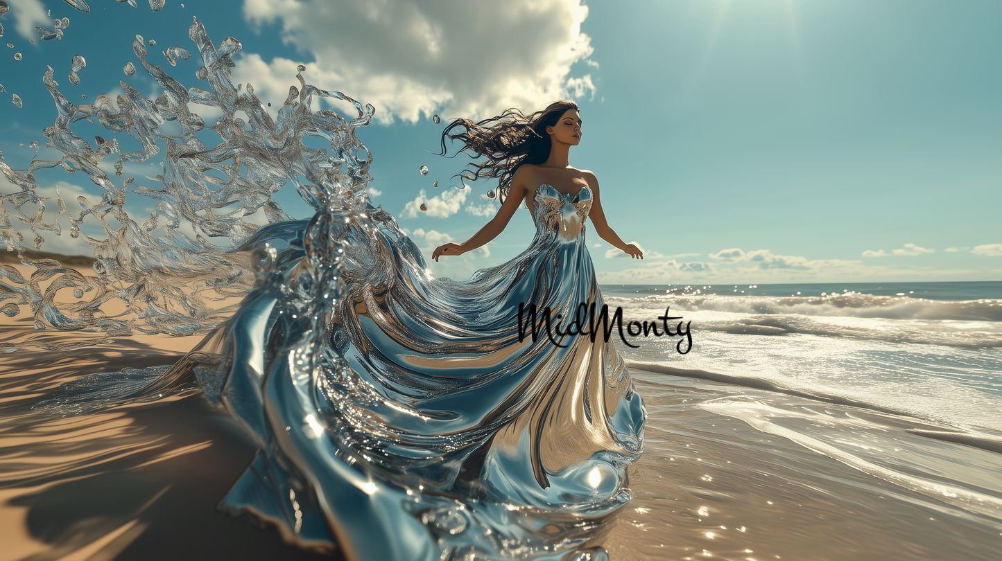 La magia del océano es la libertad.