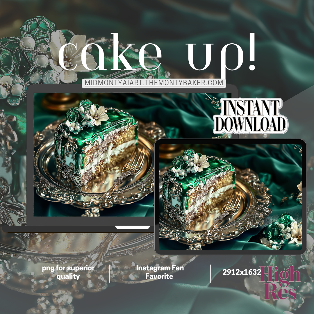 High-resolution emerald cake wallpaper for instant download, delivering superior quality for premium device displays – Instagram fan favorite.