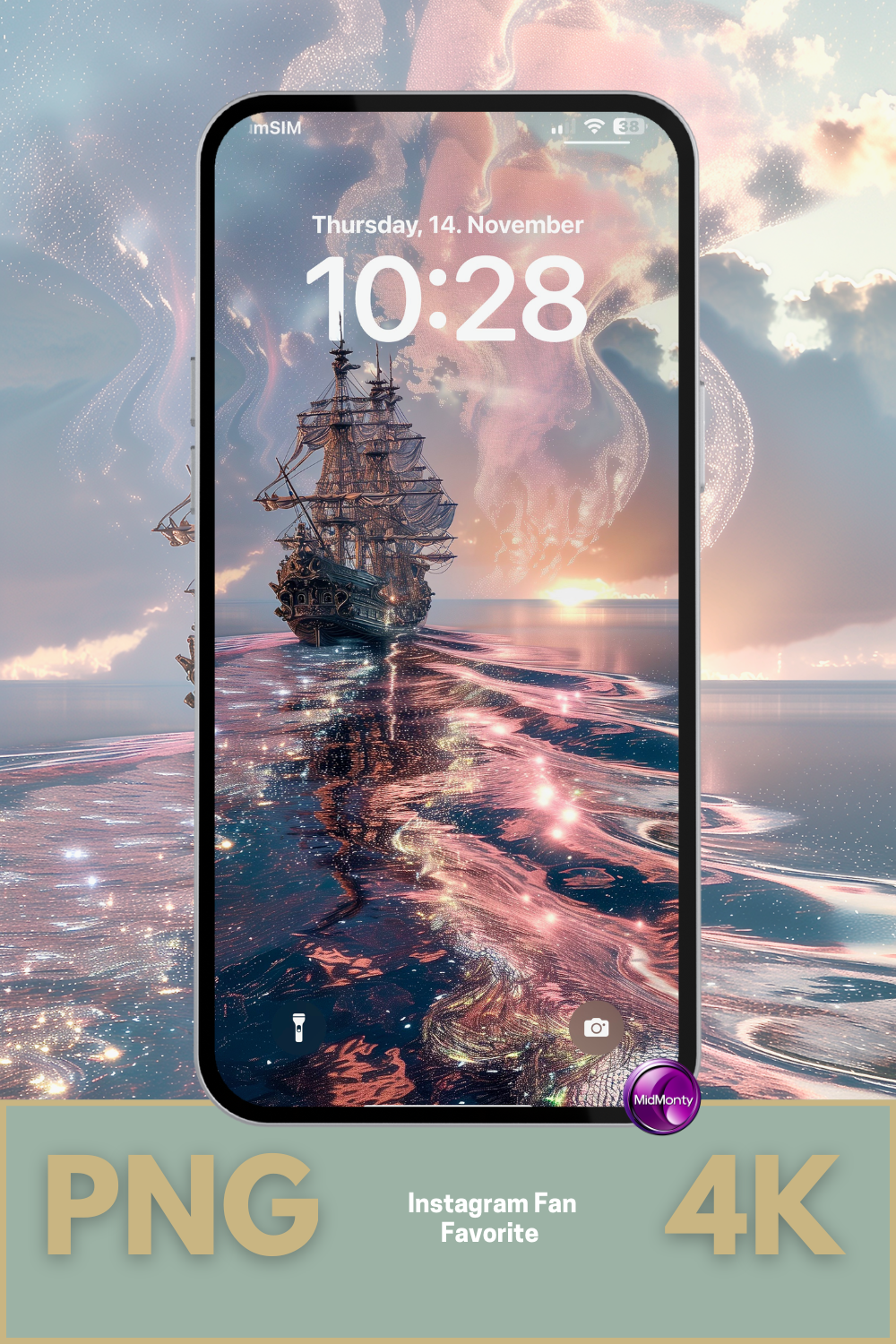 luxury baroque ship on a starlit ocean, surrounded by rose gold water and dreamy skies, capturing the magic and wonder of a twilight voyage